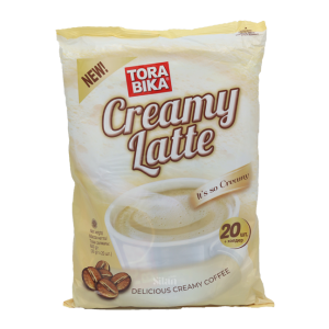 کافی میکس کرم لاته خامه ای ترابیکا – بسته 20 عددی ا Torabika Creamy Latte 20 Sachets سیلان