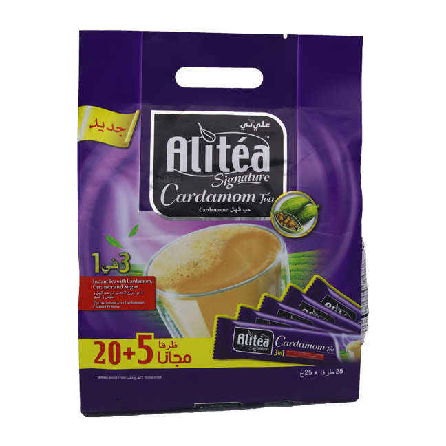 چای کرک علی تی Alitea با طعم هل cardamom - بسته 20 عددی 3 چای علی تی Alitea با طعم هل cardamom