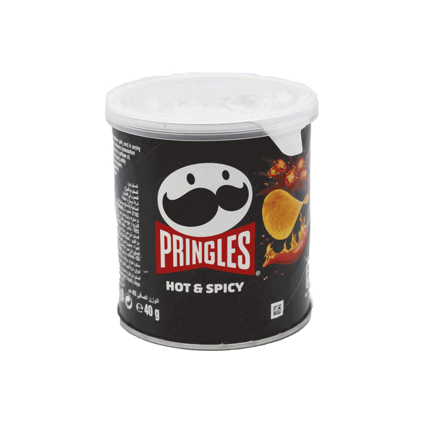 چیپس پرینگلز با طعم فلفلی 48 گرمی - Pringles hot & spicy