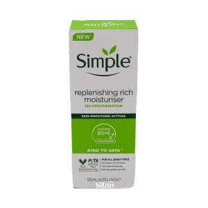 کرم مرطوب کننده سیمپل Simple مدل Replenishing Rich