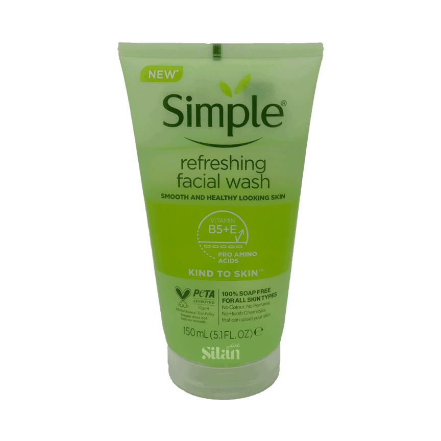 ژل شستشوی صورت سیمپل - Simple Refreshing Facial Wash