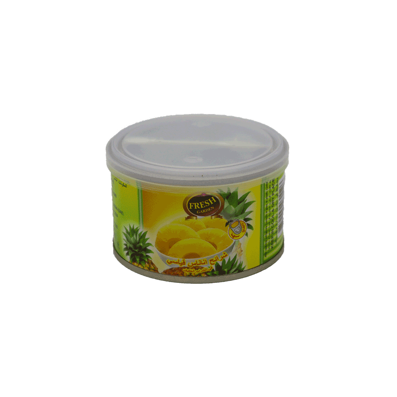 کمپوت آناناس حلقه ای فرش گاردن اصل - 230 گرمی 3 کمپوت آناناس حلقه ای فرش گاردن اصل تایلند وزن ۲۲۷ گرم
