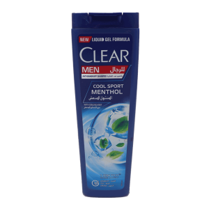 شامپو مردانه کلیر اصل اماراتی مدل CLEAR Cool Sport Menthol