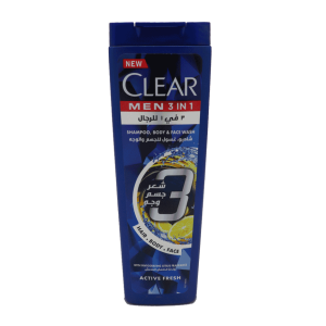 شامپو مردانه کلیر اصل اماراتی مدل CLEAR Active Fresh