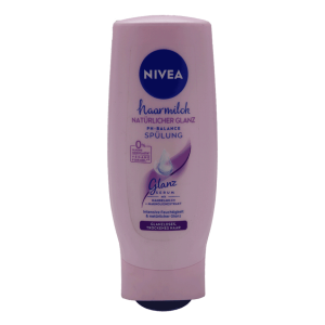 نرم کننده (شیرمو) درخشان کننده مو نیوآ Nivea Natural Shine Milk & Silk Proteins HairConditioner