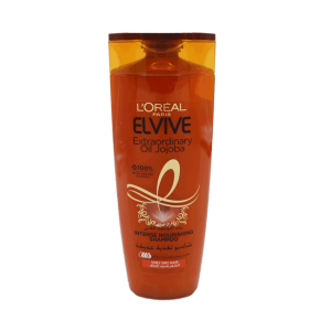 شامپو لورال ELSEVE مدل Extraordinary Oil Jojoba شامپو موی خیلی خشک تغذیه کننده روغن جوجوبا الویو