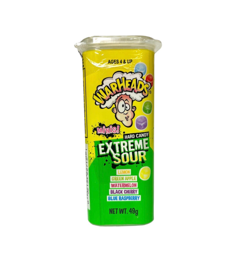 آبنبات ترش میوه های مختلف برند WARHEADS 3 آبنبات ترش میوه های مختلف برند WARHEADS