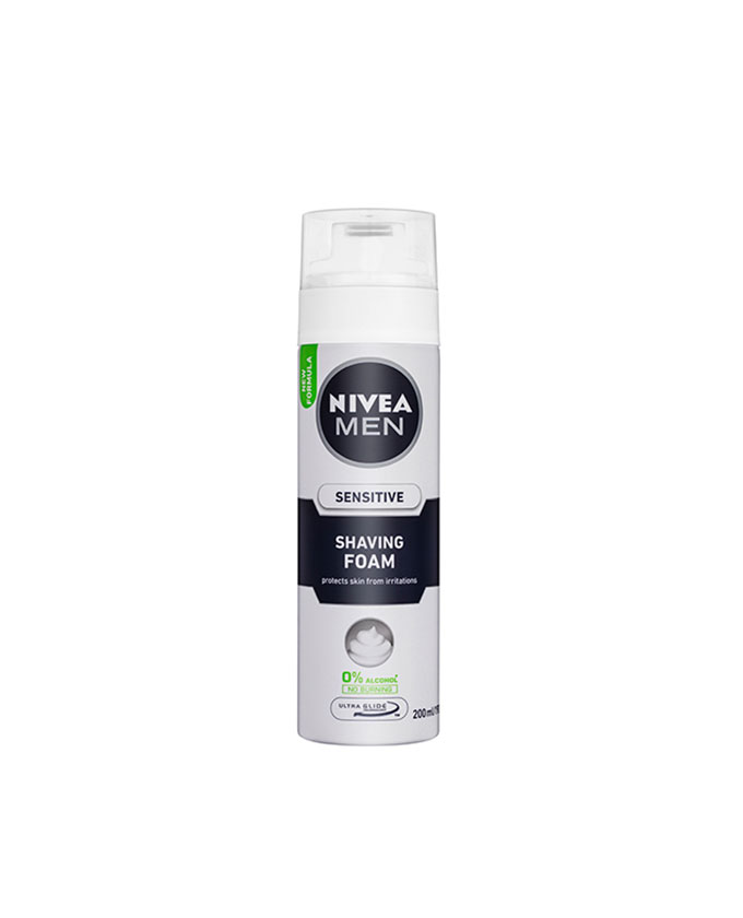 فوم اصلاح نیوآ Nivea مدل Sensitive درحجم 200 میلی لیتر 3 فوم اصلاح نیوآ Nivea مدل Sensitive درحجم 200 میلی لیتر