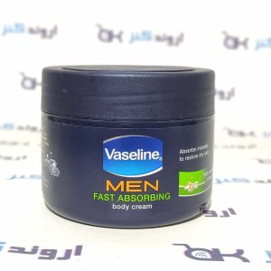کرم بدن مردانه وازلین Vaseline مدل Fast Absorbing