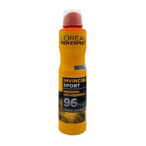 LOreal Men antiperspirant spray invincible sport model 1