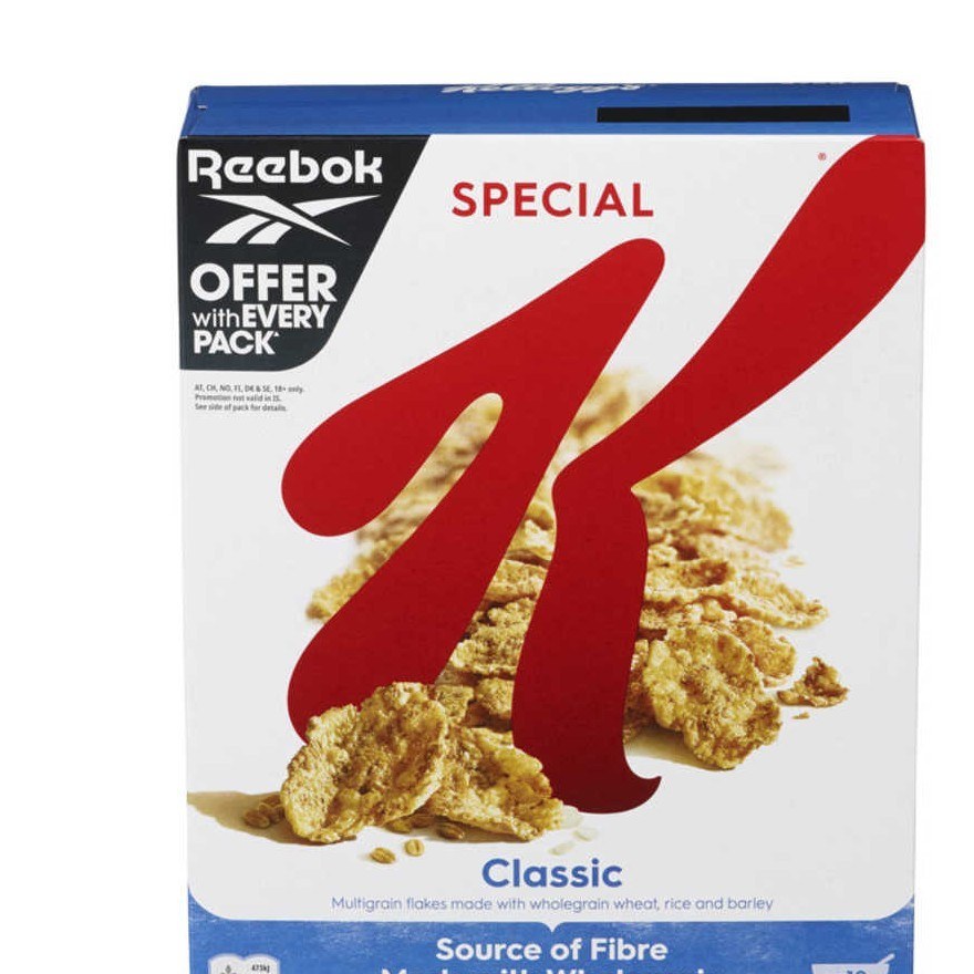 کورن فلکس رژیمی اسپشیال کی K Especial با طعم ساده وزن 375 گرم