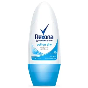 Rexona cotton dry antiperspirant roll for women 50 ml
