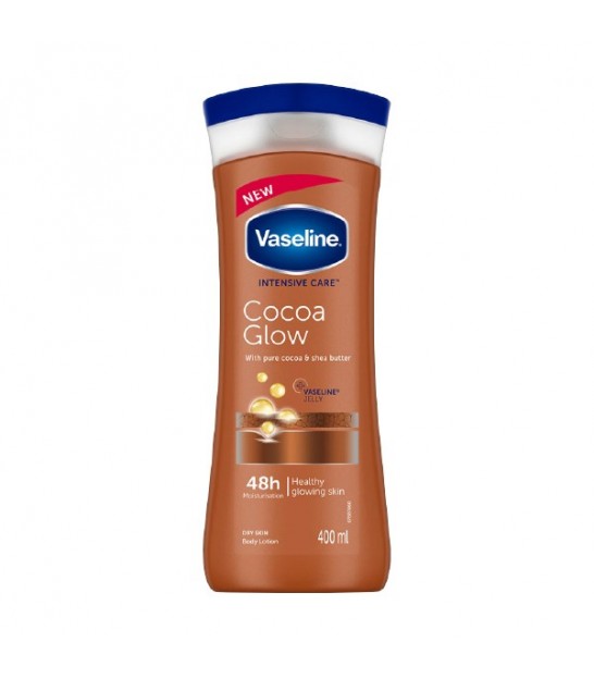 لوسیون بدن وازلین Vaseline شکلاتی کره کاکائو حجم 400میل