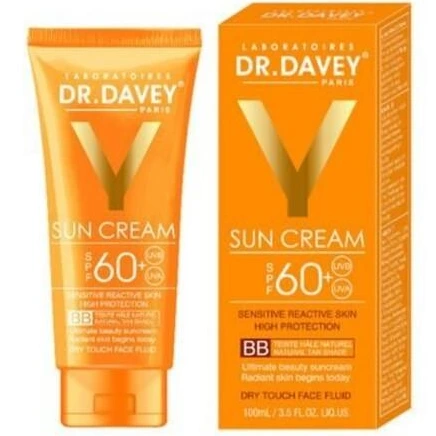 ضد آفتاب رنگی دکتر دیوی spf60 حاوی BB کرم... روشن کننده