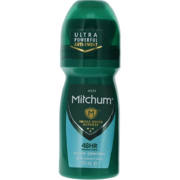 رول ضد تعریق مردانه میچام Mitchum مدل CLEAN CONTROL (آبی) حجم 100 میلی لیتر 3 رول ضد تعریق مردانه میچام Mitchum مدل CLEAN CONTROL (آبی) حجم 100 میلی لیتر