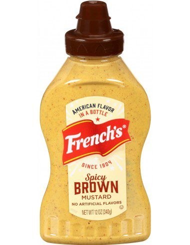 سس خردل قهوه ای تند فرنچز 340 گرمی French’s Spicy Brown Mustard Sauce