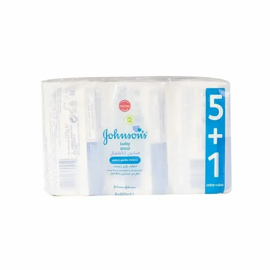صابون بچه جانسون Johnson’s بسته 6 عددی 3 صابون بچه جانسون Johnson’s بسته 6 عددی