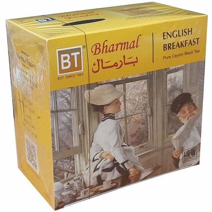 چای تی بگ بارمال Barmal مدل صبحانه انکلیسی english breakfast ( پاکتی 50 عددی ) 3 چای تی بگ بارمال Barmal مدل صبحانه انکلیسی english breakfast ( پاکتی 50 عددی )