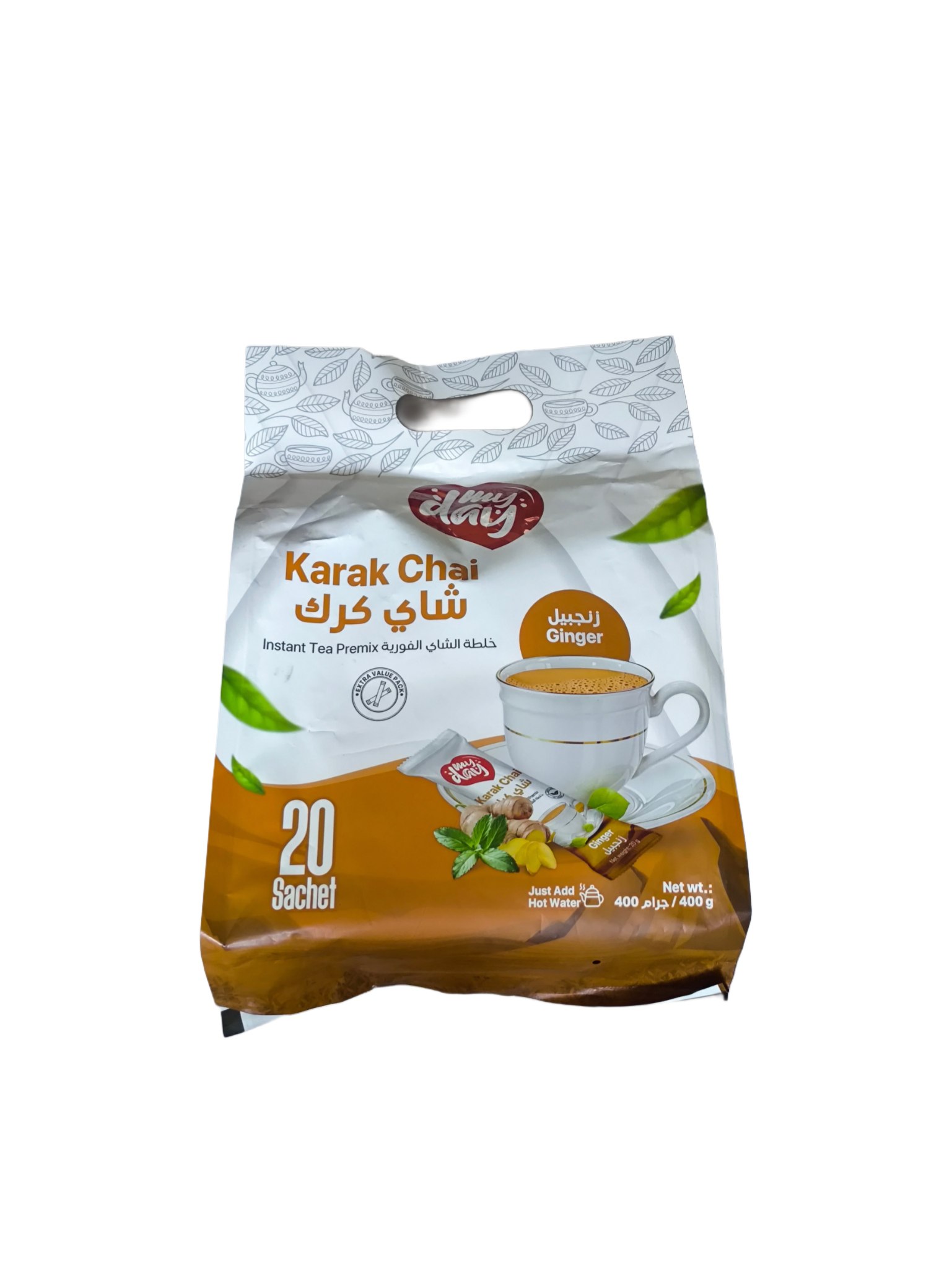چای کرک My Day طعم زنجبی – ساشه ای | محصول هند