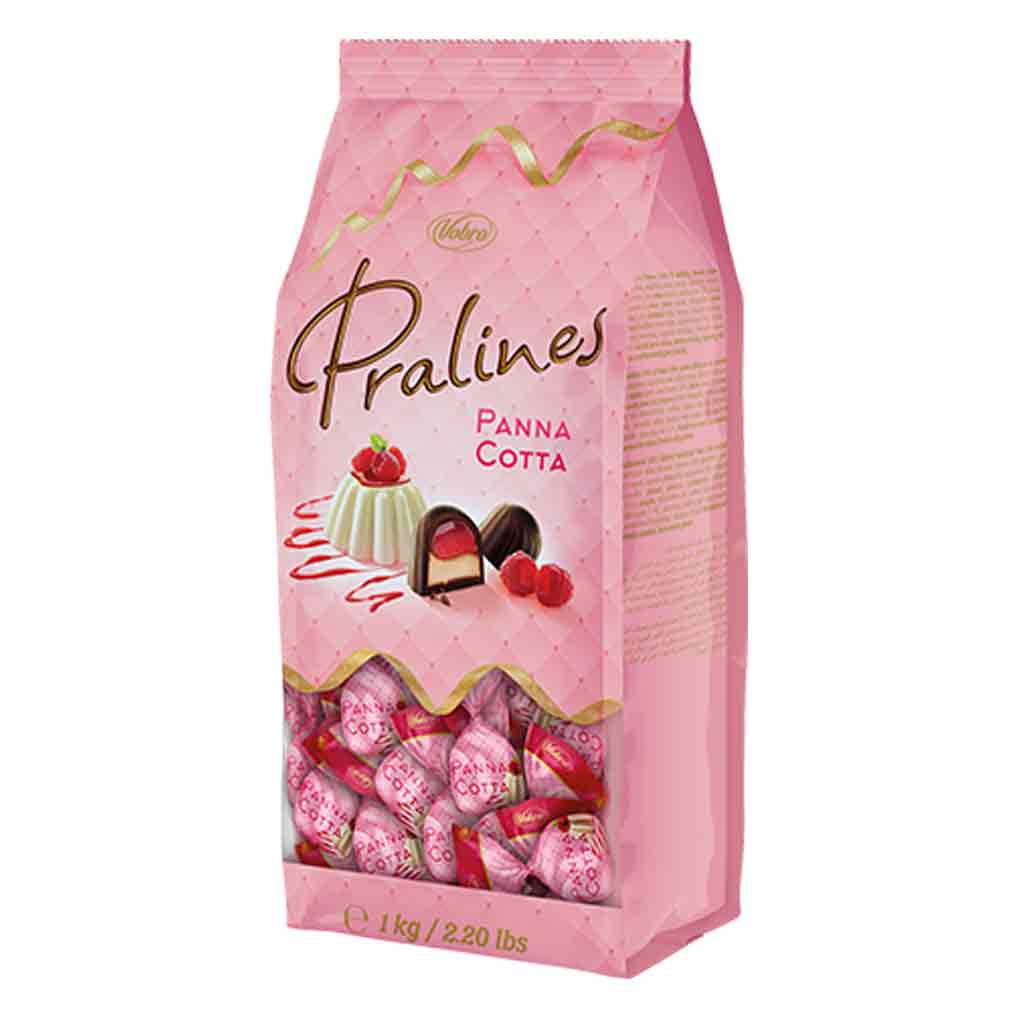 شکلات پرالینز وبرو با مغز پاناکوتا Vobro Pralines Panna Cotta بسته 1 کیلویی 3 شکلات پرالینز وبرو با مغز پاناکوتا Vobro Pralines Panna Cotta بسته 1 کیلویی