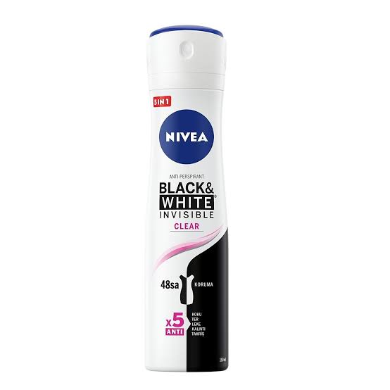اسپری ضد تعریق نیوا مدل BIack and White InvIsIbie ciearزنانه 200میلی لیتر 4 اسپری ضد تعریق نیوا مدل BIack and White InvIsIbie ciearزنانه 200میلی لیتر