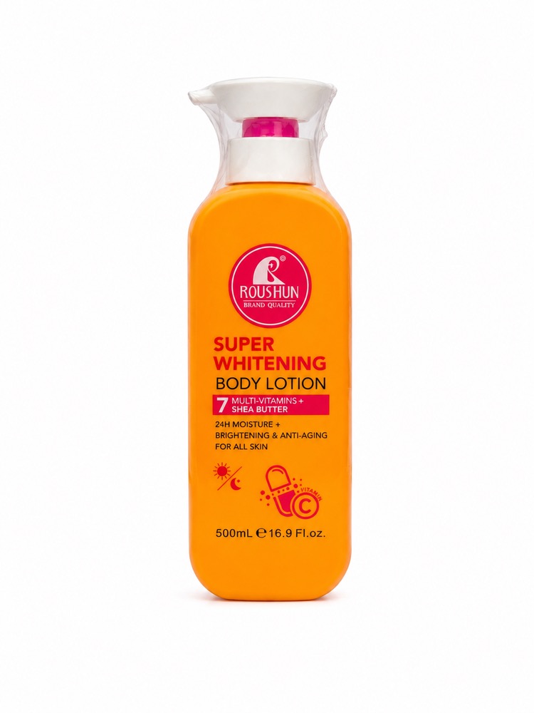 لوسیون بدن روشنکننده روشان مدل Super Whitening حجم ۵۰۰ میلیلیتر 3 لوسیون بدن روشنکننده روشان مدل Super Whitening حجم ۵۰۰ میلیلیتر